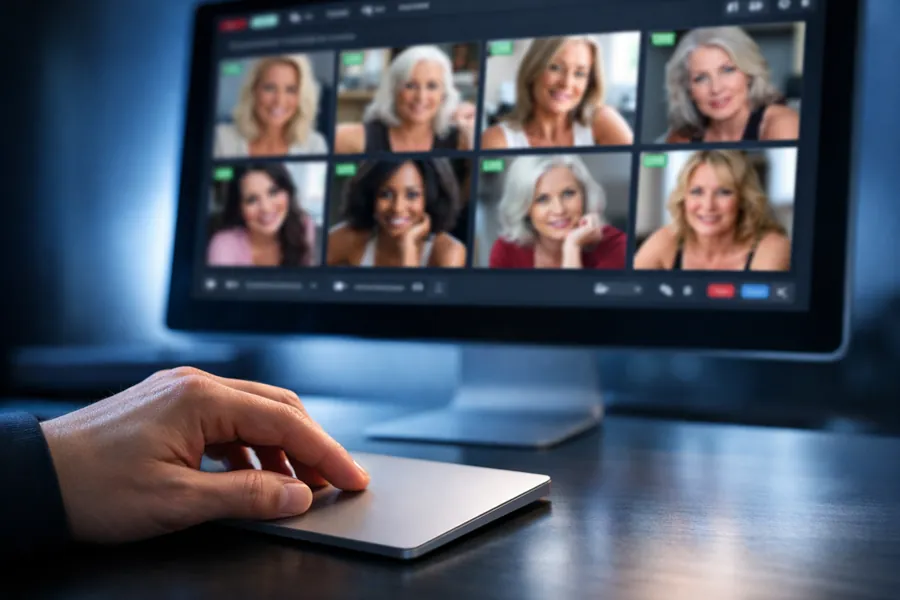 video chat with older women appealing