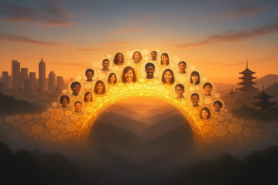 value of foreign chat as cultural bridge