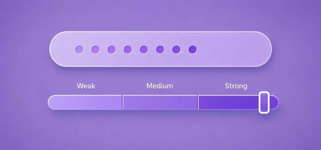 how to create a strong password on your InstaCams account